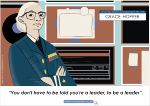 Grace Hopper - you don't have to be told you're a leader